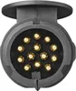 Spina a 13 pin in PVC Jaeger diretta Anteprima dell’immagine prodotto 6