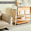 mcc direct Lot de 2 chaises pliantes en similicuir Chaises Voir les images du produit 7