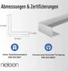 nielsen Aluminium Winkelprofil Natur (Pressblank) Produktbild-Vorschau 4