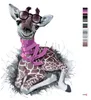 Zuty - Malen nach Zahlen - GIRAFFE MIT EINEM SCHAL, 40x50 Produktbild-Vorschau 3