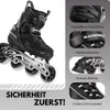 Inlineskates Blackwheels Flex Pro Schwarz Rollschuhe Produktbild-Vorschau 3