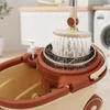 Schaum Mop Obrotowy PRO z Wiadrem na Kółkach, Dozownikiem i Podgląd zdjęcia produktu 10