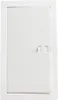A white cleaning door for a chimney or stove. Produktbild-Vorschau