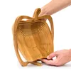 Relaxdays Faltkorb Apfel, HBT: 30 x 27 x 22,5 cm, Klappkorb Produktbild-Vorschau 8
