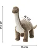 Gustaw Dino Sasha - Peluche Grand XXL (marron/beige, 80cm), Voir les images du produit 9