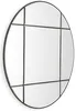 Casa Padrino Luxus Spiegel Bronzefarben Ø 110 cm - Runder Produktbild-Vorschau 2