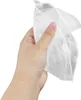 A hand holding a clear silicone lid. Produktbild-Vorschau