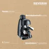 Severin KA 5978, Espresso kávovar, 0,22 L, 800 W, Čierna Náhľad obrázku produktu 6