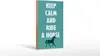 Holzschild Spruch 12x18cm keep calm and ride a horse Pferd Produktbild-Vorschau 2