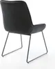 DELIFE Esszimmerstuhl Taimi-Flex Echt-Leder Schwarz Produktbild-Vorschau 5