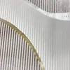 Kurzflorteppich Creme geschwungene Linien Glanzoptik weich Produktbild-Vorschau 3