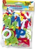 Folia Bastelfilz weiss gelb rot blau grün Produktbild-Vorschau 1