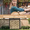 Wiata na drewno metalowa z dachem i plandeką 185x185x105cm Podgląd zdjęcia produktu 7