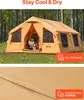 VEVOR Aufblasbares Zelt für Camping 8-12 Personen mit Produktbild-Vorschau 5