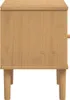 vidaXL Nachttisch SENJA Rattan-Look Braun 40x35x48cm Produktbild-Vorschau 15
