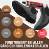 Langlauf Schuhbedarf Schuhreparaturpaste 90g  anthrazit Produktbild-Vorschau 4