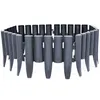 KRUMAD Rasenkante Kunststoff Holzoptik 10 Stück Set 2,8 Produktbild-Vorschau 16