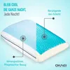 Ergonomisches Kissen OKAEI GelCell mit Memory-Schaum und Produktbild-Vorschau 10