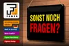 Blechschild Spruch 30x20cm sonst noch Fragen Schild Produktbild-Vorschau 3