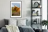 MuchoWow® Gerahmtes Poster Schottische Highlander - Blumen Produktbild-Vorschau 2