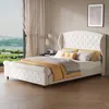 Letto imbottito INONEFT, 140 x 200 cm, letto matrimoniale, Anteprima dell’immagine prodotto 5