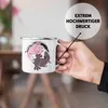 Trendation - Axolotl Emaille Tasse Grafik Lustig Produktbild-Vorschau 2