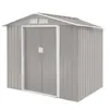 HATTORO S100 Gerätehaus Metall Gartenhaus Metallgartenhaus Produktbild-Vorschau 1