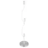 Stehlampe, sandfarben, Textil-Schirm, rund, H 110cm Produktbild-Vorschau 5