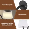 ZMH 2 Stück Wandleuchte Innen Wandlampe Akku Dimmbar LED Produktbild-Vorschau 5