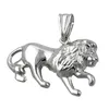 Anhänger 15x23mm Löwe glänzend rhodiniert Silber 925 silber Produktbild-Vorschau 1