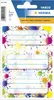 Herma Schuletiketten 76 x 35 mm Farbkleckse 3 Bl 9 Etik. Produktbild-Vorschau 1