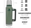 STANLEY Isolierflasche Classic Vakuum 1,4l grün Produktbild-Vorschau 20