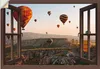 ARTland Wandbild, selbstklebend Kappadokien Ballonfahrt, Produktbild-Vorschau 1