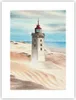 Poster - Poster ohne Rahmen - Laterne Meer Bild - 30x40 cm Produktbild-Vorschau 1
