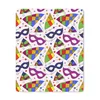 MuchoWow® Mauspad Mousepad Karneval - Muster - Masken 30x40 Produktbild-Vorschau 1