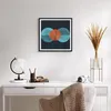 Gerahmtes Poster - Schwarzer Rahmen - Abstraktion Räder Produktbild-Vorschau 6