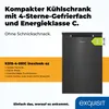 Exquisit Kühlschrank mit Gefrierfach, 107 Liter, Produktbild-Vorschau 2