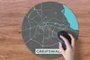 MuchoWow® Mauspad Mousepad Deutschland - Blau - Greifswald Produktbild-Vorschau 3