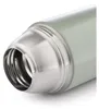 Close-up of the opening of a thermos bottle, showing the metallic interior and threads. Voir les images du produit
