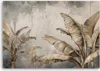Leinwandbild Exotische Blätter Beige 90x60 Feeby Beige bild Produktbild-Vorschau 3