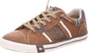 A single brown sneaker is shown against a white background. Produktbild-Vorschau