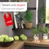 SOTECH Wandeckregal HOVER-XIV 300 x 200 x 30 mm schwarz Produktbild-Vorschau 4
