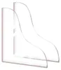 INF Paraschizzi Acrilico Trasparente 2pz 29cm x 24cm Anteprima dell’immagine prodotto 4