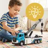 Camion-benne Malplay avec grue, portes en métal qui Voir les images du produit 3