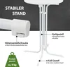 Stehtisch klappbar Ø 70 cm Höhe 110 cm Stahl Gastrotisch Produktbild-Vorschau 3