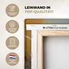 MuchoWow© Leinwand Bilder 120x80 cm - Design: Blumenfeld, Produktbild-Vorschau 4