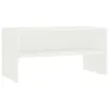 A white TV cabinet on a white background. Náhled obrázku produktu