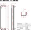 Wymiennik ciepła Wiltec 30 płyt, maks. 330 kW, 22 m³/h 3,33 Podgląd zdjęcia produktu 7