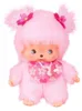 Monchhichi Cherry Blossum Girl Pink Twin Tail, Lalka, 2 Podgląd zdjęcia produktu 3