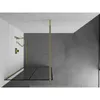 Mexen Kioto Duschwand 80 x 200 cm, Transparent/Schwarzes Produktbild-Vorschau 4